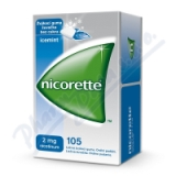 Nicorette Icemint Gum 2 mg liv vkac guma 105