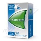 Nicorette Icemint Gum 4 mg liv vkac guma 105